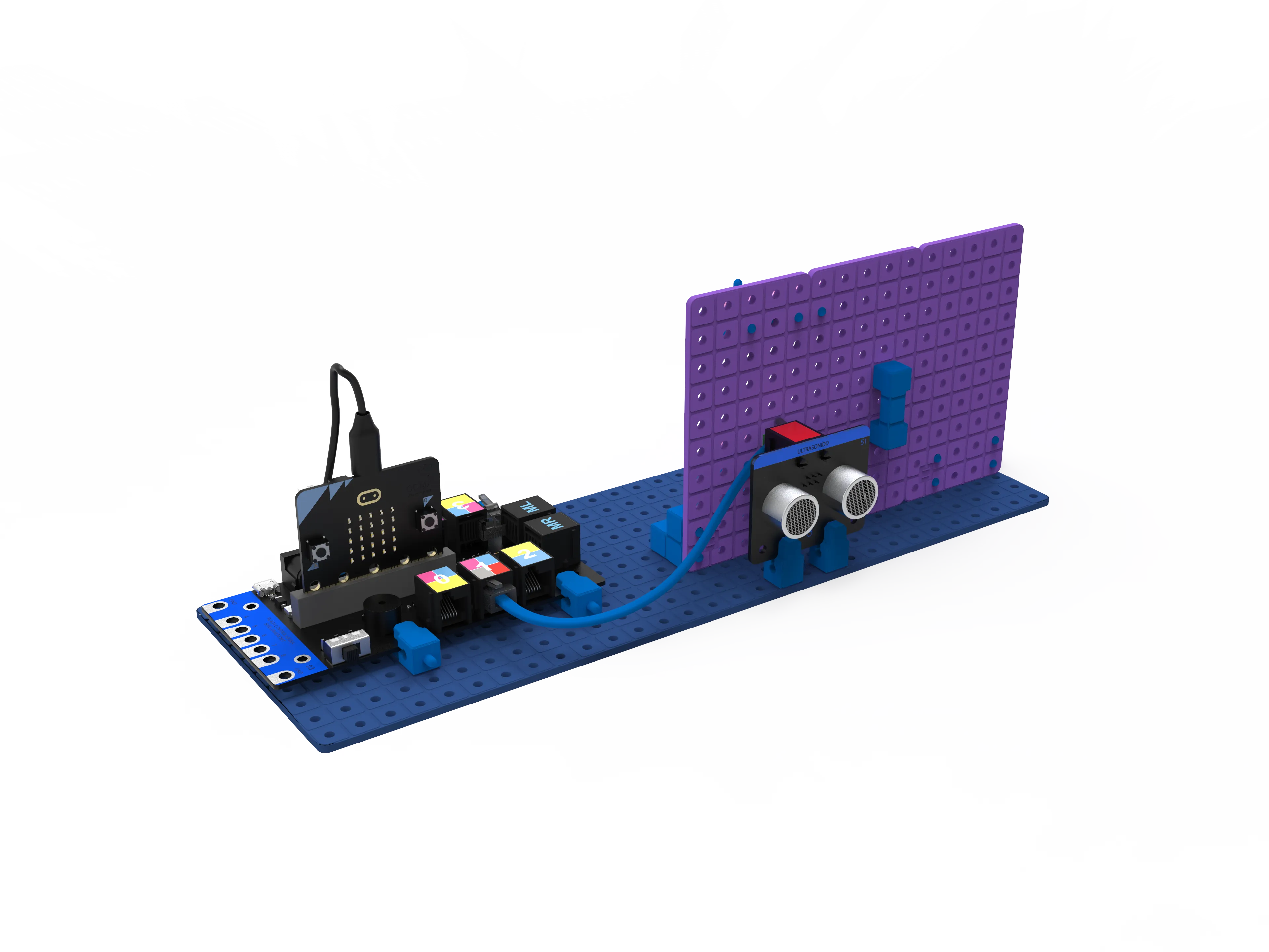 Illustration render for Smart access project.