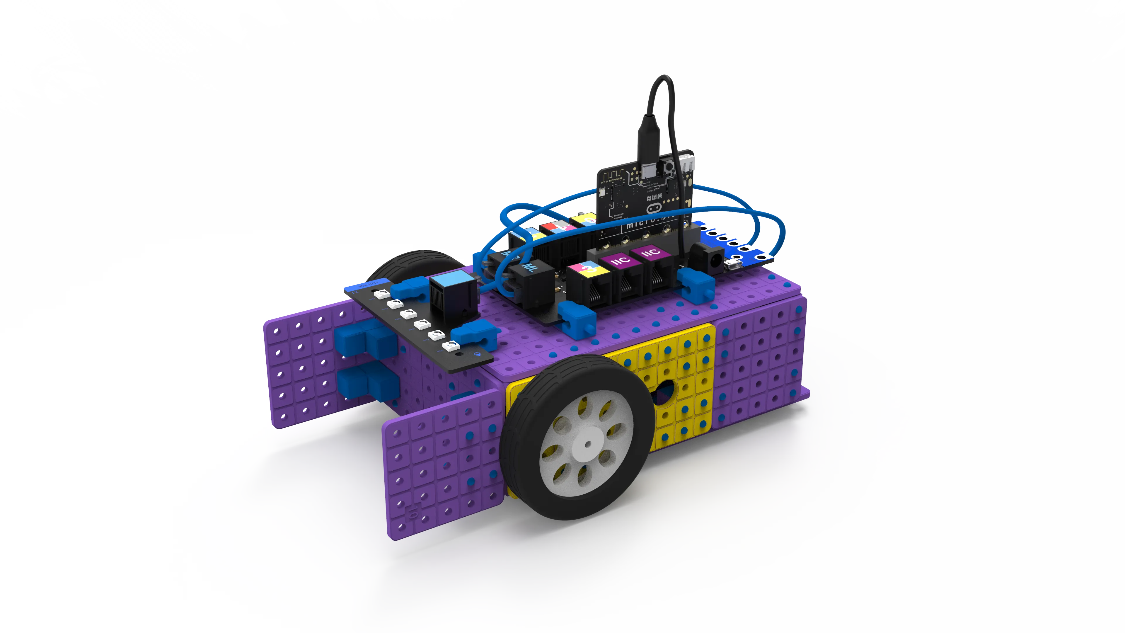 Illustration render for Football bots project.