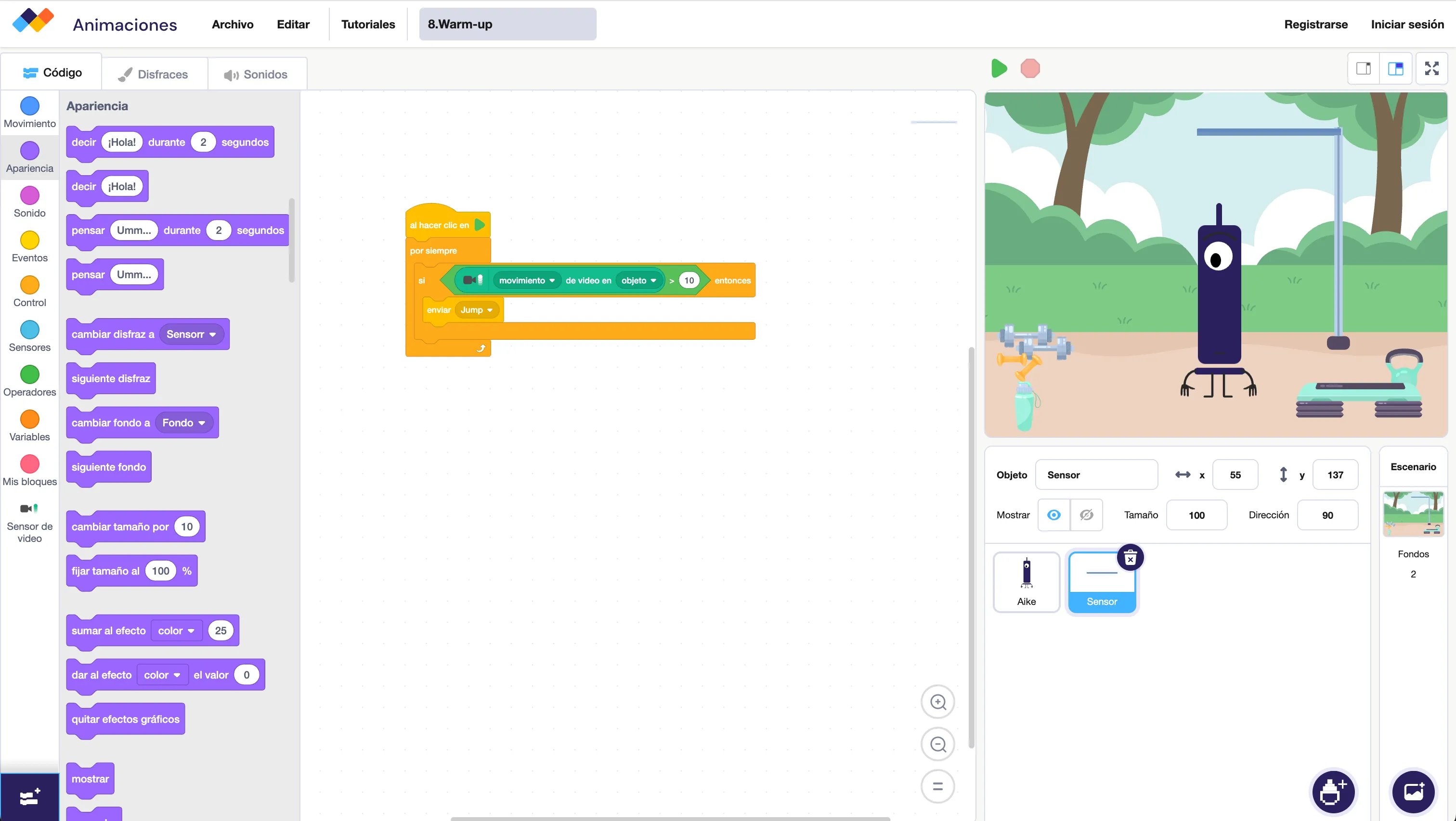 Background illustration of Animations